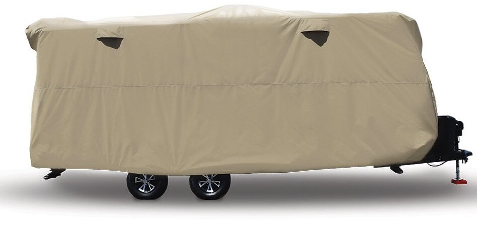 ADCO 74845 Travel Trailer Storage Lot RV Cover - 28'7" to 31'6"