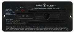 Safe-T-Alert by MTI Industries 35-742-BL Dual LP/CO Alarm - 12V, 35 Series Flush Mount, Black