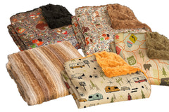 Camp Casual CC-005RT The Throw Plush Blanket - Road Trip