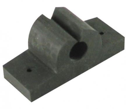 Whitecap 3752BC 5/8" Black Rubber Tool/Rod Holder Pair