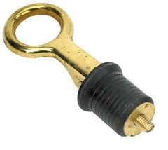 Whitecap S-0208C Brass Snap/Lever Type Bailer Plug - 1"