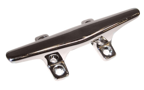 Whitecap S-1444C Chrome Plated Zamac Hollow Base Cleat - 4-1/2" Length