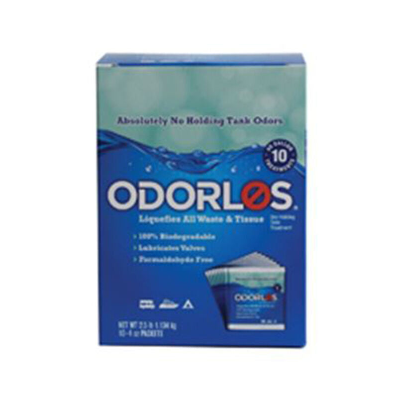 Valterra V77011 Odorlos Holding Tank Treatment - 4 oz. Packet, Pack of 10