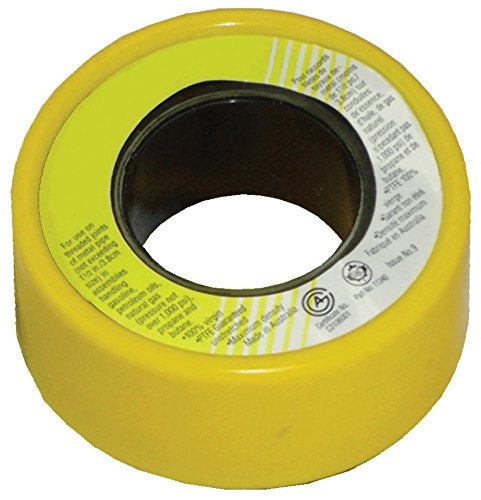 JR Products 07-30025 Teflon Gas Sealant Tape