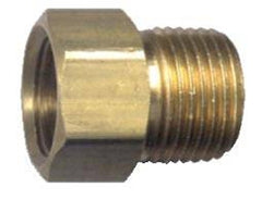 JR Products 07-30045 Inverted Flare To Mpt Connector With Check Valve - 1/4"