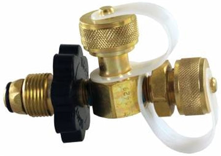 JR Products 07-30195 POL Cylinder Branch Tee - Male POL x (2) 1"-20 Male Thread