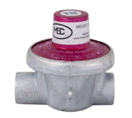 Marshall Excelsior MEGR-130-30A Excela-Flo Compact High Pressure Fixed Regulator 30 PSI - 1/4" Inv. Flare x 3/8" M. Flare