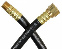 JR Products 07-31455 3/8" LP OEM Supply Hose - 40", 1/2" Female SAE Ends x 3/8" MPT