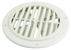 Thetford 94275 Ceiling Grill, W/Damper, White