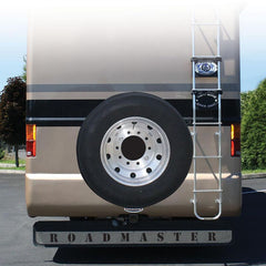 Roadmaster 195225-S Motorhome Spare Tire Carrier with 2" Drop