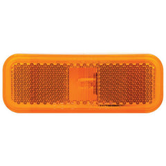 Optronics MC44AS Mark Light Rect 2Wire Amber