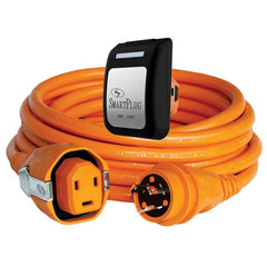 SmartPlug C30503BM30PB Marine Dual-Configuration Cordset - 30 Amp, 50' Length with Black Inlet