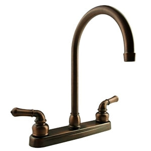 Dura Faucet J-Spout RV Kitchen Faucet - Oil Rubbed Bronze