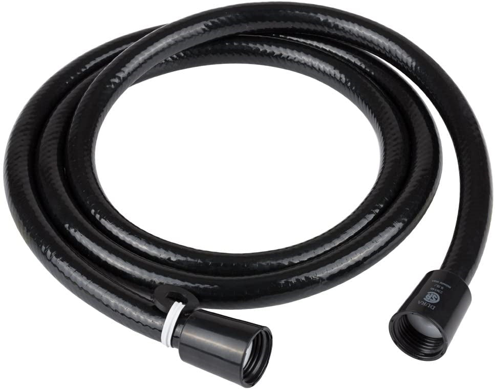 DURA Faucet 60" Vinyl RV Shower Hose - Black