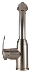 Dura Faucet Hi-Rise Pull-Out RV Kitchen Faucet - Satin Nickel