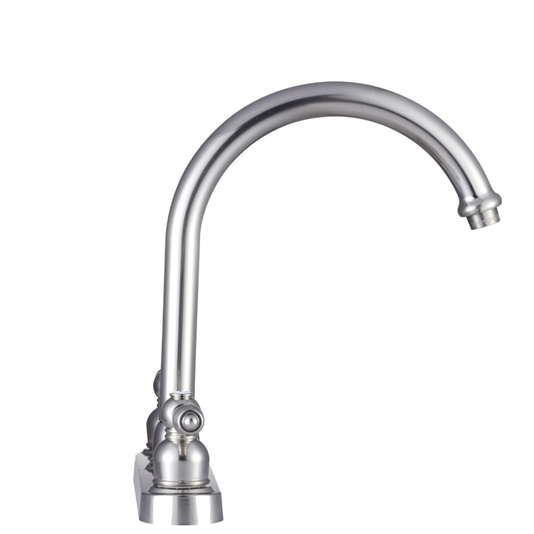 Dura Faucet Non-Metallic Hi-Rise RV Kitchen Faucet - Satin Nickel