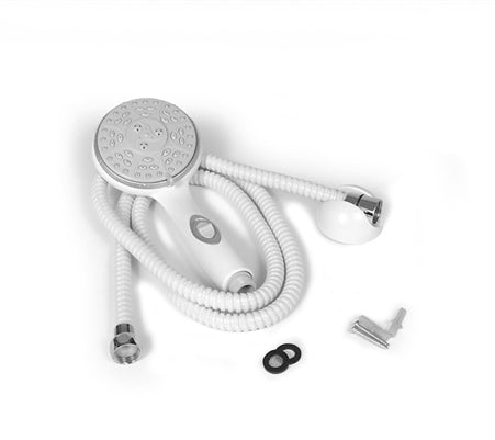 Camco 43714 RV/Marine Shower Head and 60" Shower Hose - White