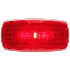 Optronics MCL0032RBS One Led Mark Light Ovl Blk Bse