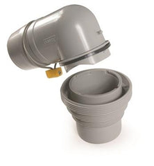 Camco 39144 Easy Slip 4-1 Sewer Adapter with Elbow