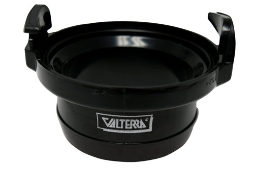 Valterra T1024 Hose Adapter - 3", Straight, Black, Bulk