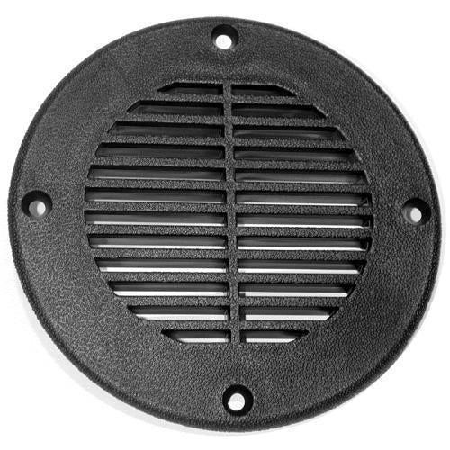 T-H Marine FD-2-DP Floor Drain And Vent Cover - Black, 2-1/2"