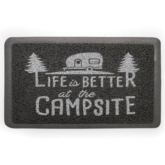 Camco 53200 Scrub Rug - Gray/White