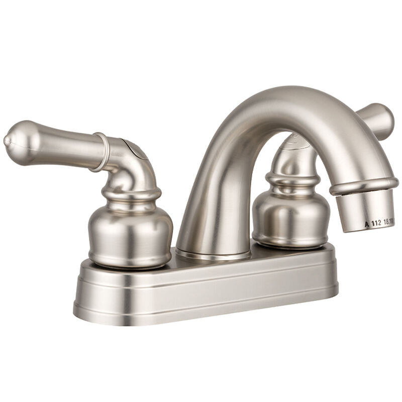 DuraFaucet Dual Handle Lavatory Faucet - Satin Nickel
