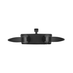 Dura Faucet DF-SA100LH-MB RV Shower Valve with Diverter and Teapot Handles - Matte Black