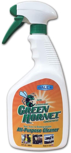 Walex GH32OZ Green Hornet Industrial Strength Cleaner/Degreaser - Ready-To-Use, 32 oz.