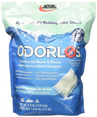 Valterra V77020 Odorlos Dry Formulation Holding Tank Treatment - 4 oz. Packet, Pack of 10