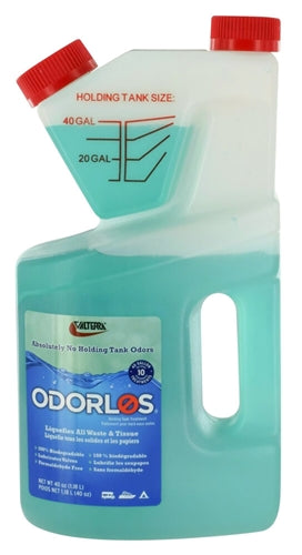 Valterra V77002 Odorlos Holding Tank Treatment - 40 oz. Self-Measuring Bottle