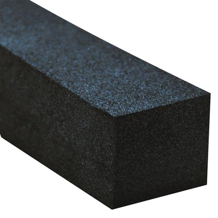 AP Products 018-821125 Black Low Density NEO/EPDM Foam Seal with PSA (White Tape) - 1" x 1-1/4" x 25'