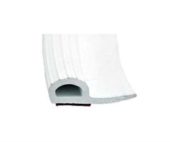 AP Products 018-314 White Rubber Slide-Out Seal with Wiper and Hats (Red Tape) - 5/8" x 1-15/16" x 35'