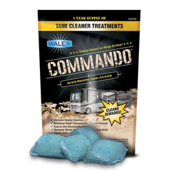 Walex CMDOBG Commando Black Holding Tank Cleaner - 4 Pack