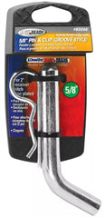 Reese 63240 5/8" Grooved-Style Hitch Pin and Clip for 2" Square Receivers - Zinc