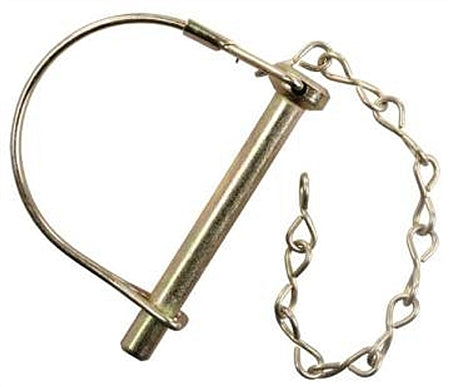 JR Products 01184 Coupler Lock Pin with Saver - 5/16", Large