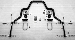 Roadmaster 1139-117 Rear Anti-Sway Bar Kit