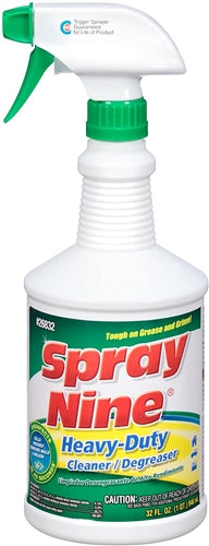 Spray Nine 26832 Heavy Duty Multi-Purpose Cleaner, Degreaser and Disinfectant - 32 oz.
