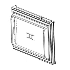 Norcold 638530 Refrigerator Upper Door Assembly - Fits N7V/N8V/N7X/N8X/N7LX/N8LX Models, Smooth
