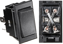 RV Designer S221 DC Rocker Switch 20 Amp - Mom On/Off/Mom On, 4 Terminal