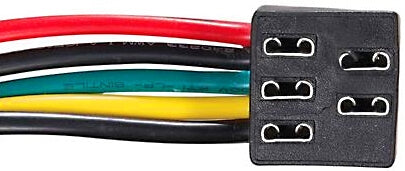 RV Designer S149 DC Rocker Switch Harness - 6" Harness, For S141/S145
