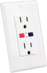 JR Products 15005 120V 15A GFCI Electrical Outlet