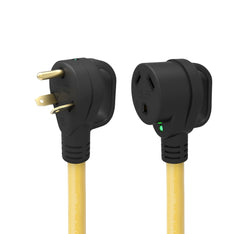 ParkPower 30ARVE25 Extension Cord with Handle and Indicator Light - 25', 30 Amp