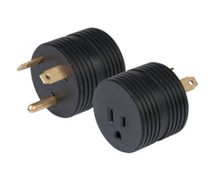 ParkPower 3015RVSA One-Piece Adapter - 30A Male to 15A Female