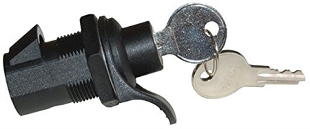 RV Designer L532 Push Button Compartment Lock - Locking, 1"