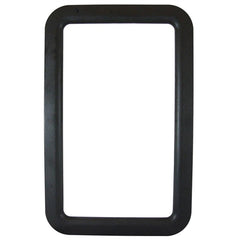 Valterra A77008 Exterior Entrance Door Window Frame - 15-3/4" x 24-3/4", Black