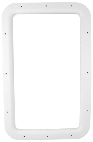 Valterra A77010 Interior Entrance Door Window Frame - 15-3/4" x 24-3/4", White