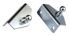 JR Products BR-1015 Gas Spring Mounting Bracket - Angled, Pack of 2