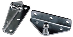 JR Products BR-12553 Gas Spring Mounting Bracket - Angled, Pack of 2