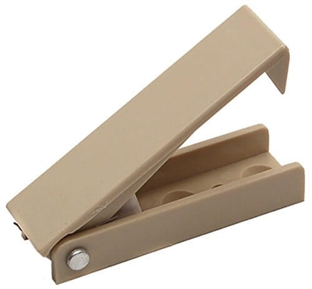 RV Designer E208 Squared Baggage Door Catch - Beige
